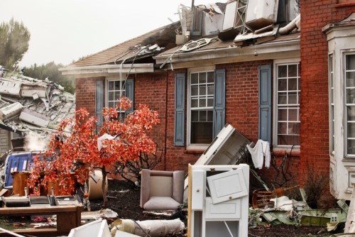 Hurricanes frequently wreak havoc on this part of a property